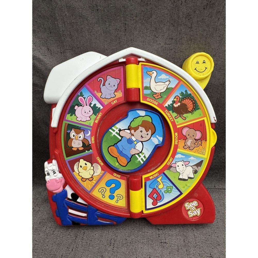 Fisher Price See 'n Say The Farmer Says, Learning Game Barn Animals 2003 Works - Picture 2 of 5
